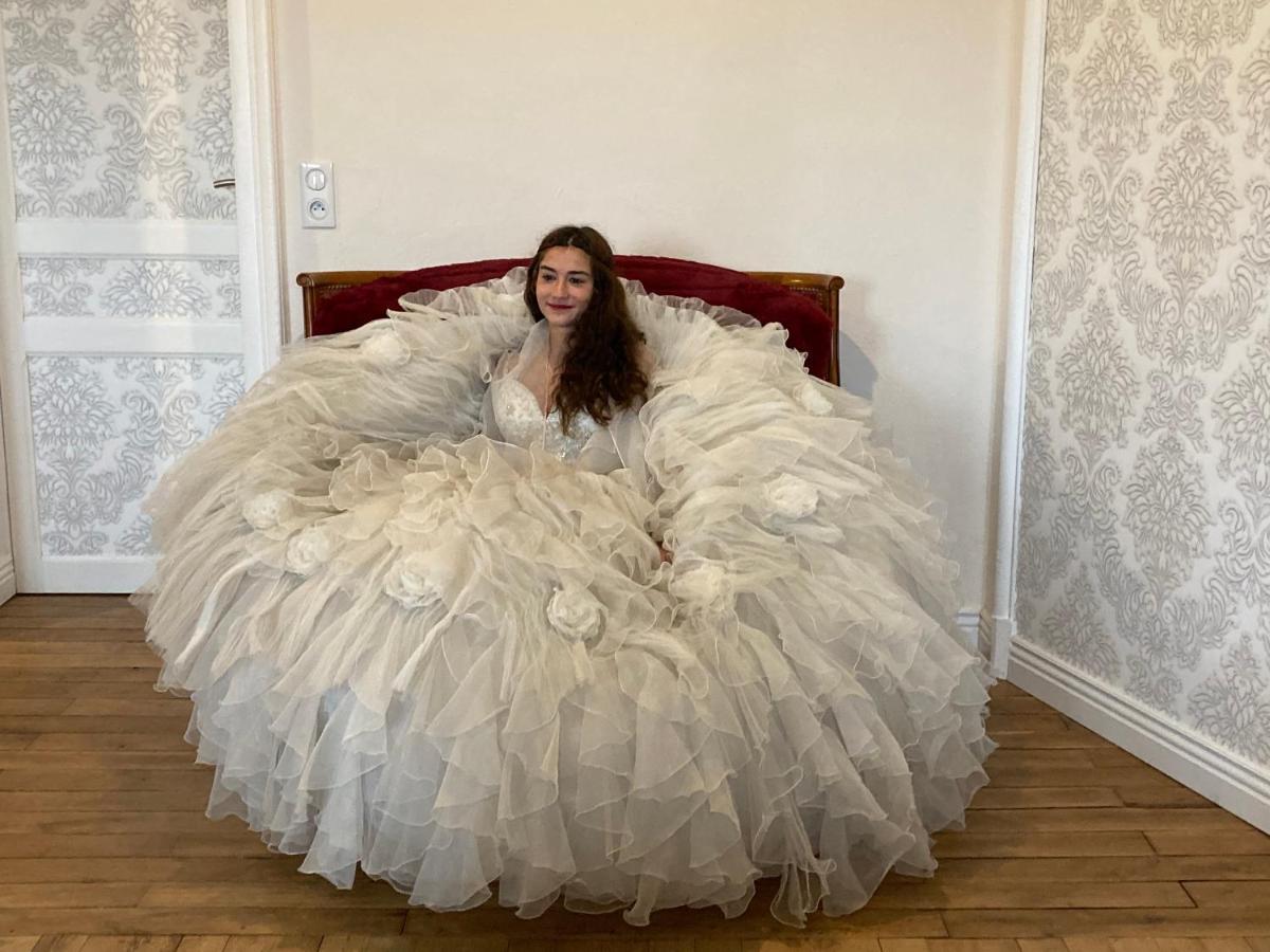 Chambre Romantique Dans Le Chateau De La Bouchatte Chazemais Экстерьер фото